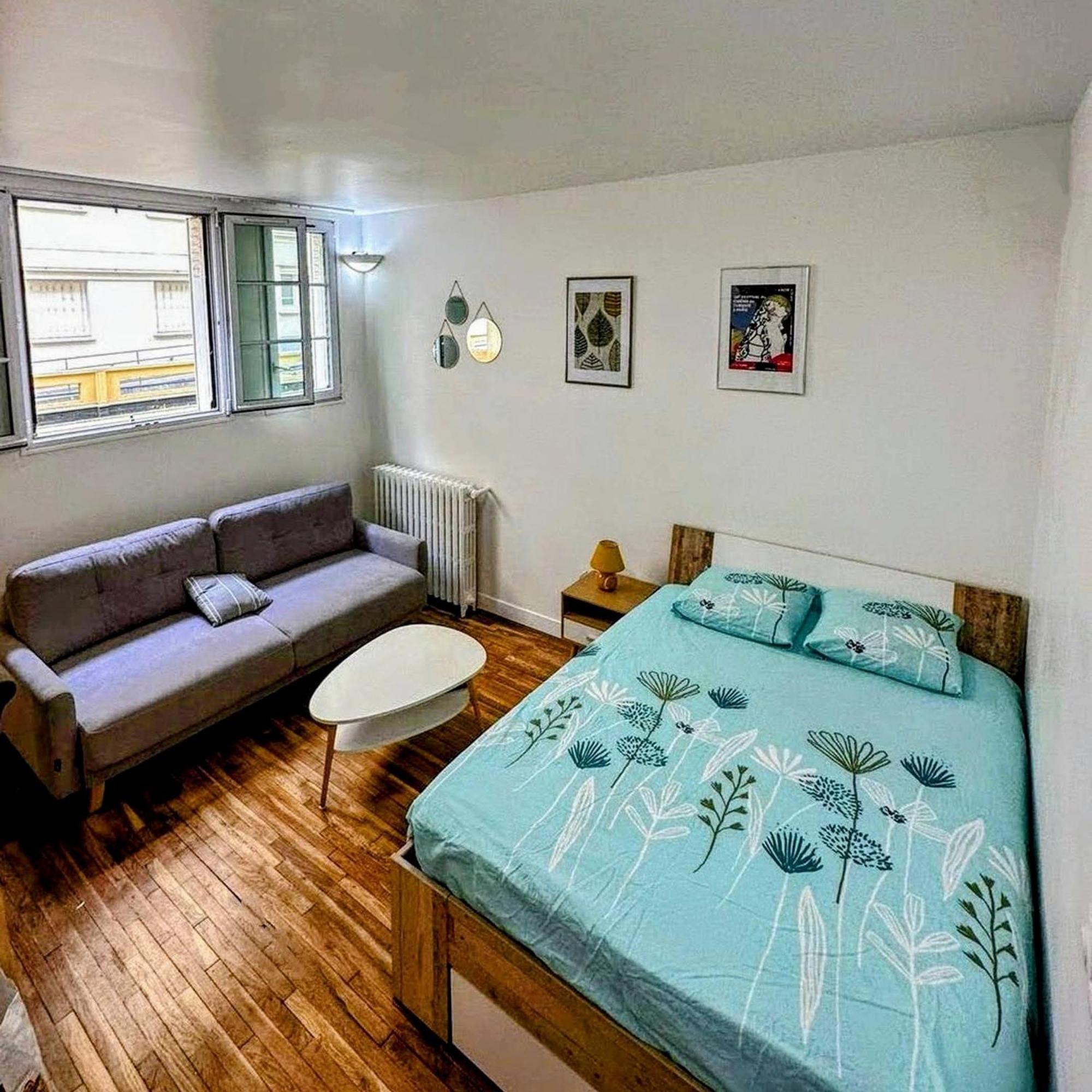 Studio Jaures - Equipped Studio Near Paris With Private Bathroom Montrouge Extérieur photo